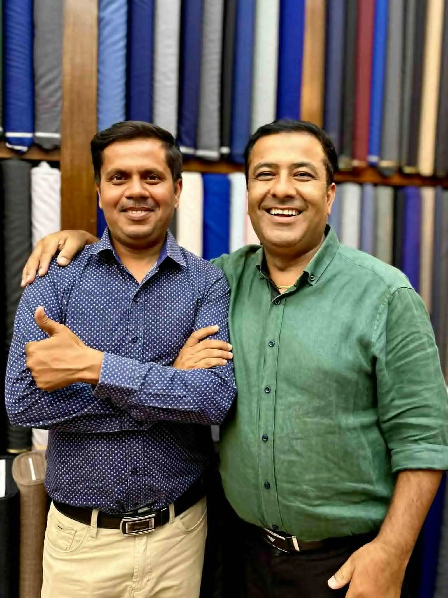 Peter and Jackie from No.1 Armani Suits - bespoke tailoring in Phuket