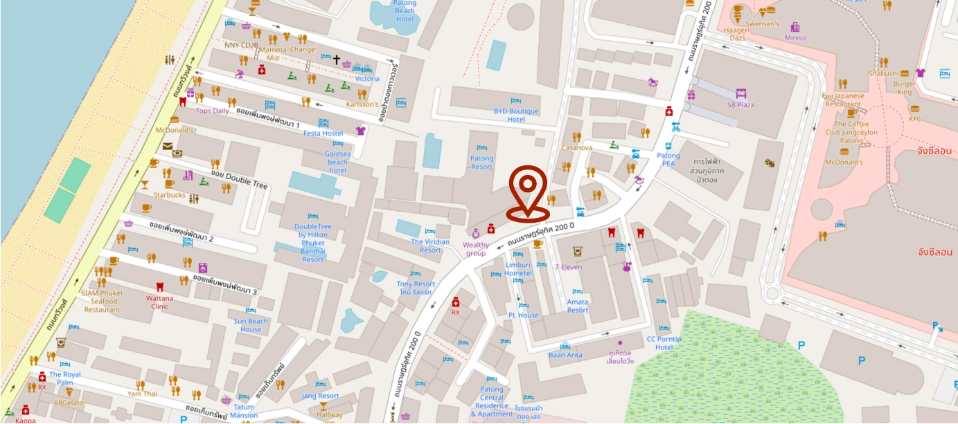 Google Map image of No.1 Armani suits location